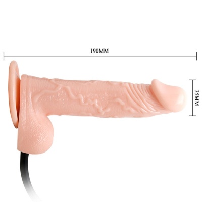 Baile Realistic Inflatable Dildo 15 CM - image 3