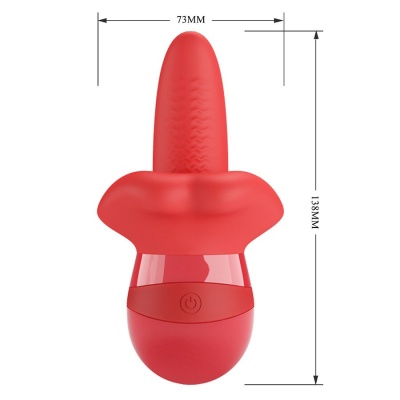 Pretty Love - Obelia Masturbator Tongue Vibrator With Orbital Motion - image 9