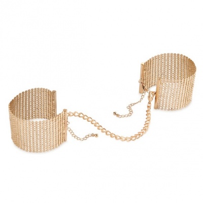 Bijoux Indiscrets Désir Métallique Golden Handcuffs - image 1