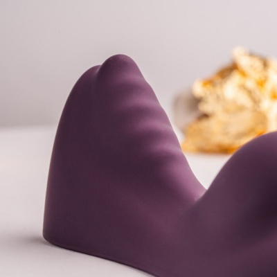 Rocks-Off Ruby Glow Purple Sit-On Vibrator - image 2
