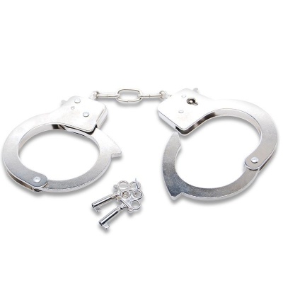 Pipedreams Fetish Fantasy Official Handcuffs Nickel-Plated - image 2