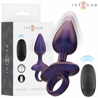 Intense Michael Vibrating Anal Plug Remote Control - image 1
