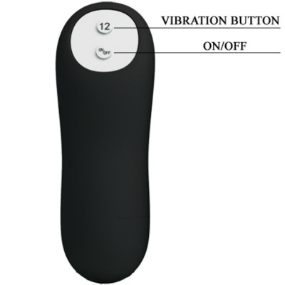 Anal Plug Silicone Extra Stimulation And 12 Vibration Modes Black Remo - image 6
