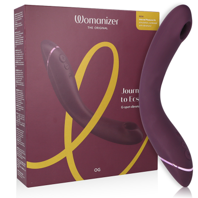 Womanizer OG G-Spot Vibrator Aubergine Womanizer OG G-Spot Vibrator Aubergine