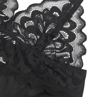 Subblime Babydoll Floral Print Chest Black L/XL - image 9