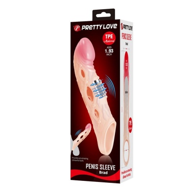 Brad Vibrating Penis Sleeve - image 9