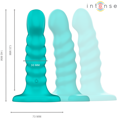 Intense Buffy Spiral Vibrator S - Blue Remote - image 3