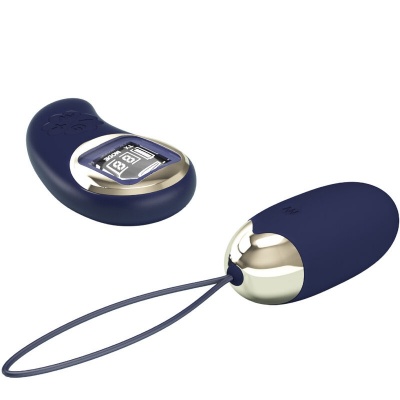 Pretty Love — Mina Vibrating Egg Remote Control Blue - image 2