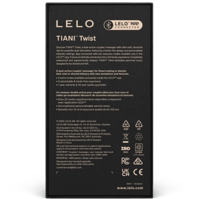 LELO Tiani Twist Couples Vibrator Lavender - image 4