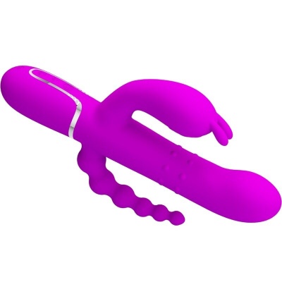 Pretty Love Cammy Triple Vibrator 4-in-1 Pink - image 3