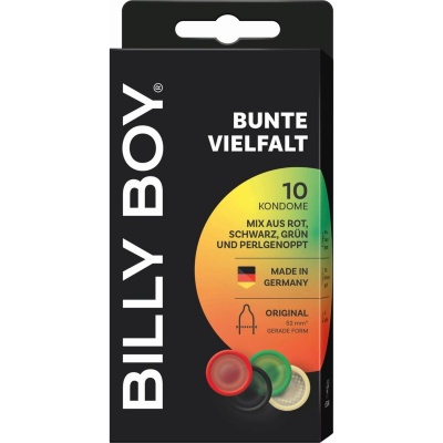Foto van Billy Boy - Bunte Vielfalt - 10 Condooms
