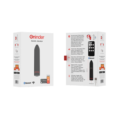Oninder — Berlin Bullet Vibrator Black 9 Modes 8.5 X 2 Cm — Free App - image 8