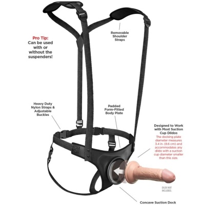 Pipedreams Body Dock Strap-On Suspenders - image 5