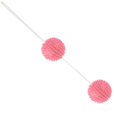 Baile A Deeply Pleasure Pink Textured Balls 3.6 Cm