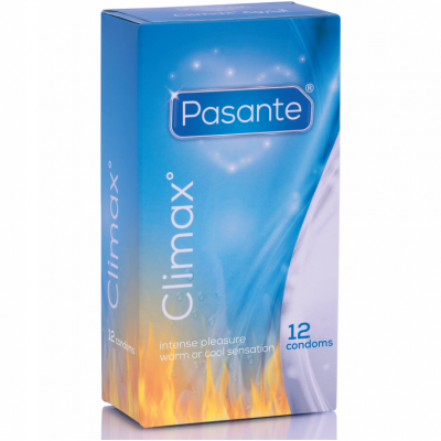 Pasante Climax Heat & Cool Effect Condoms 12pk - image 1
