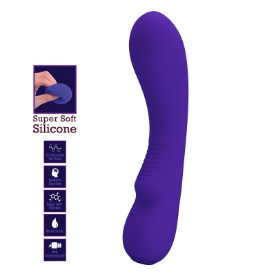 Pretty Love Prescott Rechargeable Vibrator Purple - image 7