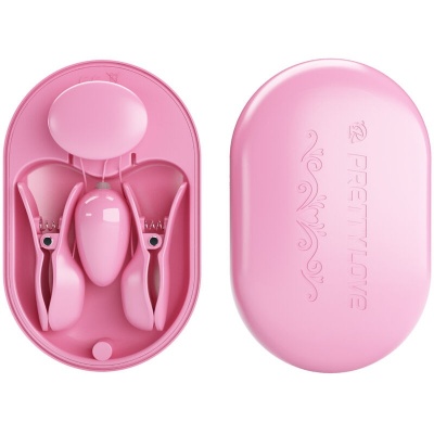 Pretty Love Electrostimulation Nipple Clamps Pink - image 3