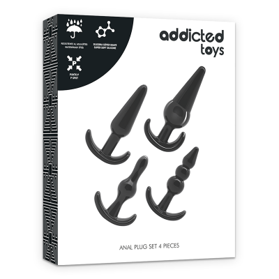 Addicted Toys Set of 4 Anal Plugs Mixed Sizes - image 12
