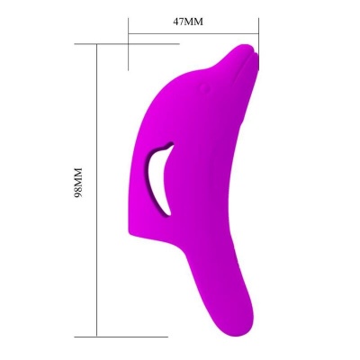 Pretty Love Delphini Powerful Finger Stimulator Purple - image 9