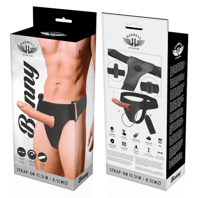 Harness Attraction Benny Hollow Vibrator 15CM - image 7
