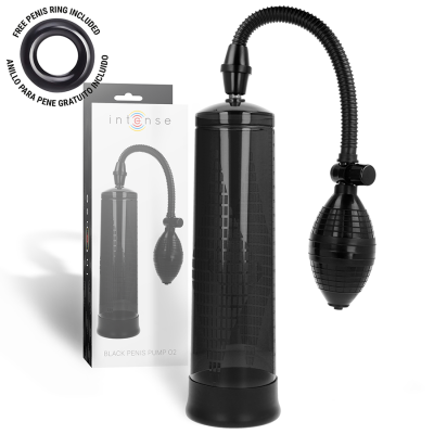 Intense Pump Black Penis Pump 02 with Free Ring Intense Pump Black Penis Pump 02 with Free Ring