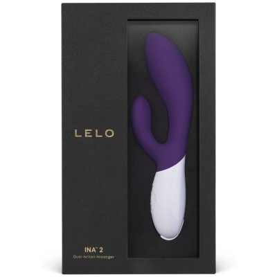 Lelo INA Wave 2 Rabbit Vibrator Lilac - image 2