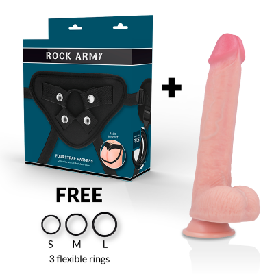 Rock Army Kingcobra Premium Silicone Dildo 24CM - image 2