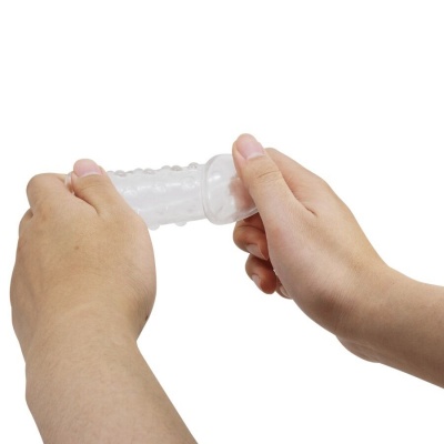 Pretty Love Tight Volumizing Penis Sleeve Transparent - image 6