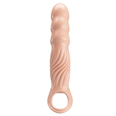 Textured Penis Sheath With Extenders - image 4