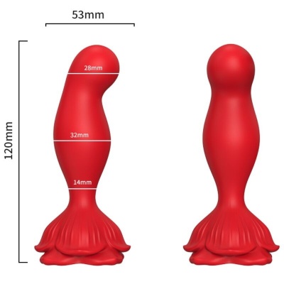 Armony Pink Vibrator Anal Plug Remote Red - image 2