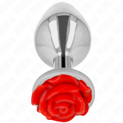 Kink Anal Plug Rose Red Large - image 2