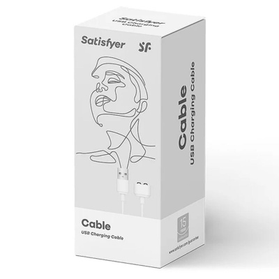 Satisfyer Charger Cable White - image 2