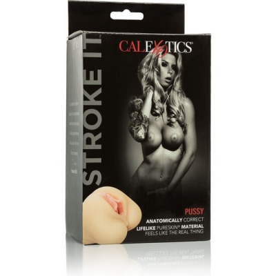 California Exotics Stroke It Pussy Flesh - image 2