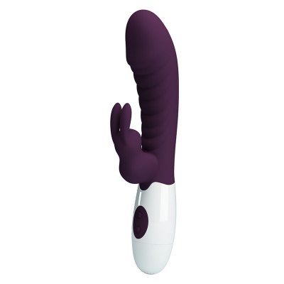 Pretty Love Naughty Bunny Rabbit Vibrator - Purple - image 7