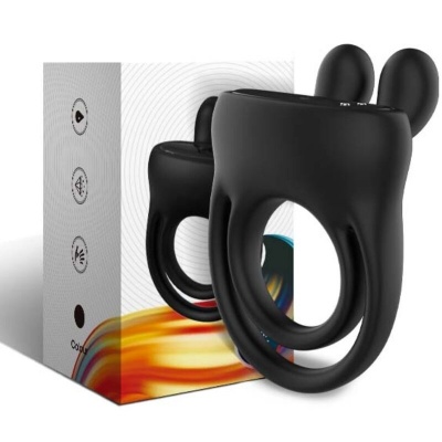 Armony Ring Vibrator Rabbit Black - image 5
