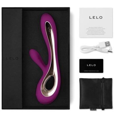 Lelo Soraya 2 Purple Rabbit Vibrator - image 2