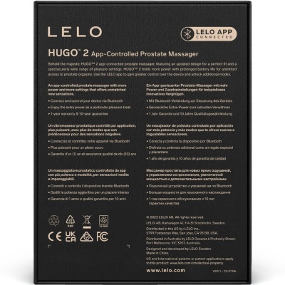 Lelo Hugo 2 Black Prostate Massager App - image 4