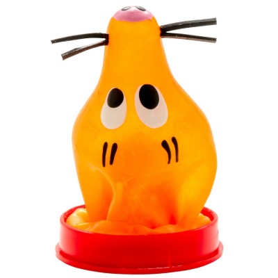 Condomerie Hand-Painted Novelty Condom Fox - image 2