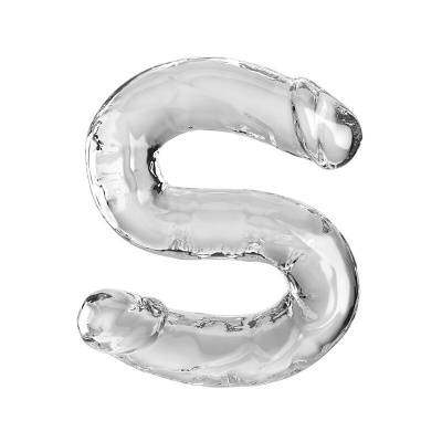 King Cock Double Trouble Double Dildo 46 CM Clear - image 2