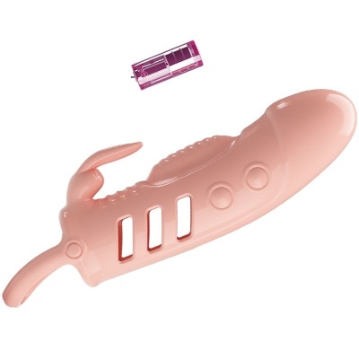 Pretty Love Sloane Natural Rabbit Penis Sheath - image 3