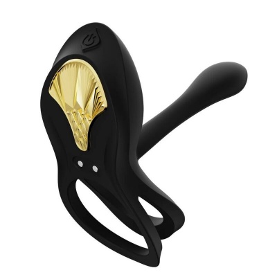 Zalo Bayek Vibrating Couples Ring Black - image 11