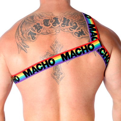 Macho Roman Harness Pride L/XL - image 8