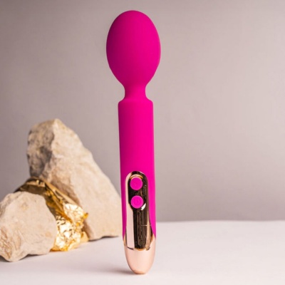 Rocks-Off Oriel Flexible Wand Vibrator Fuchsia - image 2