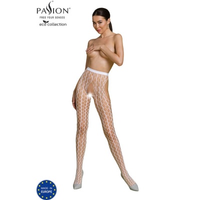 Passion Eco Collection Bodystocking White - image 1