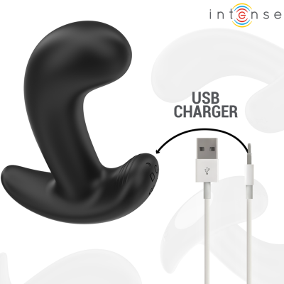 Intense Chandler Anal Plug 10 Vibrations Black - image 6