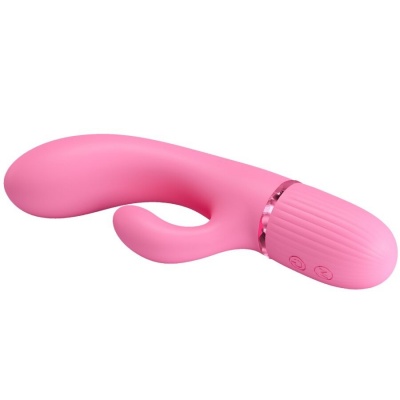 Pretty Love Marski Rabbit Vibrator & G-Spot Pink - image 4