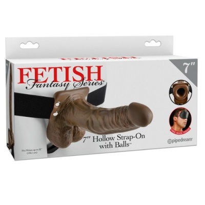 FETISH FANTASY SERIES - Series 7 Hollow Strap-on With Balls - image 2