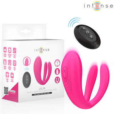 INTENSE Julia Double Vibrator Clamp Remote Control