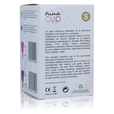 NINA Menstrual Cup Size S, Pink - image 4