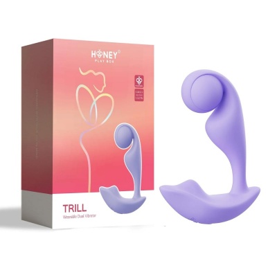 Foto van HoneyPlayBox – Trill Wearable Pressure Vibrator – Paars